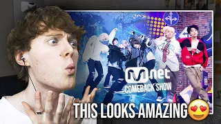 THIS LOOKS AMAZING! (TXT Perform '0X1 = LOVESONG' & 'No Rules' | Comeback Show Reaction)