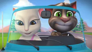 Hit the Road | Talking Tom Shorts | Cartoons for Kids | WildBrain Kids