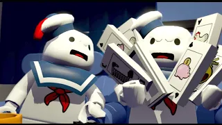 Angry Stay Puft Marshmallow Man Performs All Cutscenes in LEGO Mission Impossible - LEGO Dimensions