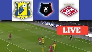 🔴ФК Ростов vs Спартак Москва LIVE | Российская Премьер-Лига | Матч в прямом эфире сейчас