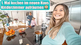 1. Mal kochen in neuer XXL Küche 😍 Kinderzimmer aufräumen mit Elisa | Haus entrümpelt! Mamiseelen