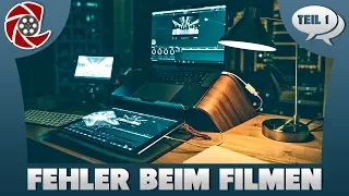 FEHLER beim Filmen - Anfängerfehler die Filmanfänger beim Filmen machen - Teil 1 || CinemaStudios ||