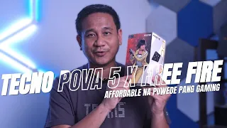 TECNO Pova 5 x Free Fire: Mga Power Features na dapat nyong malanan