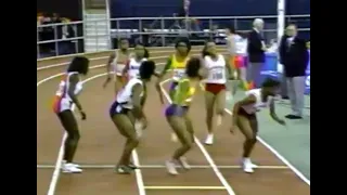 Women's 4 x 400m Relay - 1989 NCAA Indoor Championships
