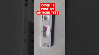 COVID 19 POSITIVE Antigen test