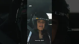 Michelle Rodriguez Takes a Lap with Lando Norris! | F1 Pirelli Hot Laps