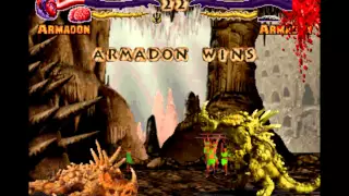 Primal Rage Playthrough Armadon