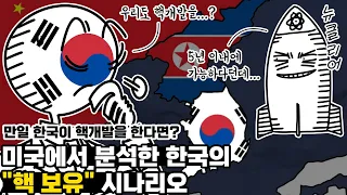 한국이 핵개발을 한다면 어떻게 될까? 미국이 분석한 한국의 핵 보유 시나리오 "퍼거슨 보고서"!!