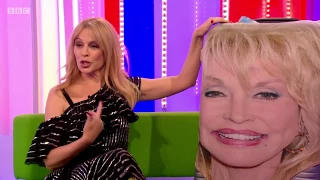 Kylie Minogue interview on The One Show. 9 Apr 2018