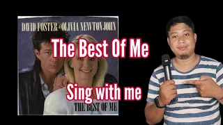 The best of me - David Foster & Olivia Newton-John (Male Part Only)