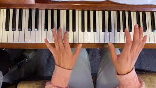 Falling slowly piano tutorial part 1