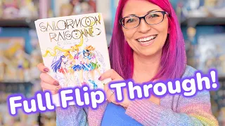 Sailor Moon Art Book 2024 Full Flip Through and First Impressions!