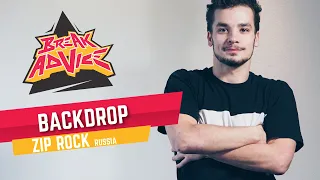No Hands Backdrop /w Zip Rock | BREAK ADVICE