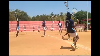 SRM VS OBBC SRIRANGAM TNPL 2018 BALL BADMINTON MATCH KARUR