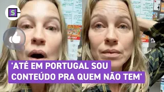 Luana Piovani detona humorista portuguesa após ser alvo de piada: 'Sem conteúdo'