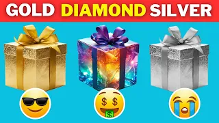 Choose Your Gift! 🎁 Gold, Diamond or Silver 💎