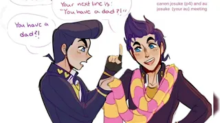 When Josuke's Meet - Jojo's Bizarre Adventure Comic Dub - Flaconadir