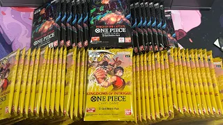 Opening 72 One Piece Booster Packs!!!