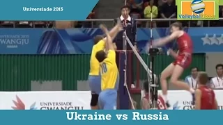 Volleyball. Ukraine - Russia / Best moments