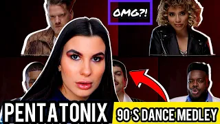 Pentatonix-90’ Dance Medley *FIRST REACTION*