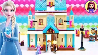 Frozen 2 Arendelle Castle Village - Lego Speed Build