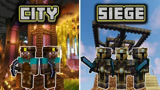 300 Players form Civilizations with MULTIPLE EPIC SIEGES in Minecraft