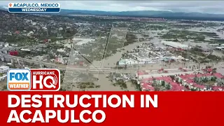 Drone Video Reveals Destruction In Acapulco From Aftermath Of Hurricane Otis