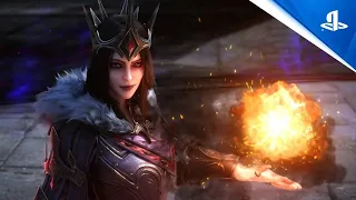 Smite - Morgan Le Fay Cinematic Reveal | PS4... IN REVERSE!