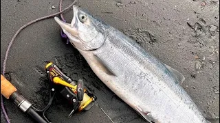 Dirtbag Fishing in Seward Alaska