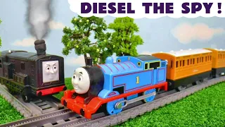 DIESEL The Spy Toy Train Story with Thomas Annie and Clarabel