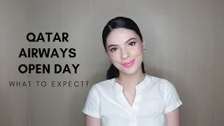 QATAR AIRWAYS OPEN DAY What to expect | DAYS WITH KATH