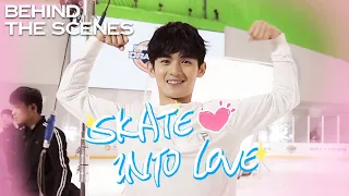 Can Zhou Lijie (little ram) really skate?! | Skate Into Love BTS