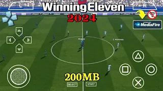 Main Winning Eleven 2024 PPSSPP Ukuran Kecil Android Terbaru Camera PS5 & Best Graphics