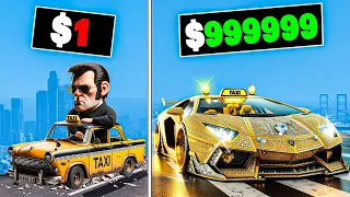 $1 to $1,000,000 Taxi in GTA 5