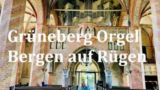 D. Buxtehude - BuxWV 157 Toccata in F, Grüneberg Orgel St. Marien Bergen, Rügen 1909 / F-Dur