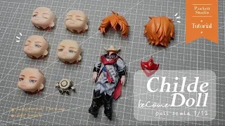 Tartaglia/Childe become Doll｜Custom Nendoroid