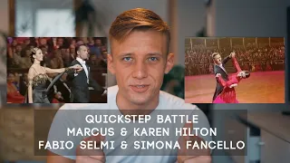 Marcus & Karen Hilton vs Fabio Selmi & Simona Fancello | Quickstep Battle