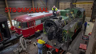 HSIJ Stoomlocomotief 57 Bonne gearriveerd in Simpelveld