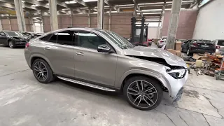 #gdmauto_damagedcars 2021 Mercedes-Benz GLE 350 d Coupe AMG Premium Pro