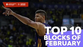 Top 10 Blocks | February | 2021-22 Turkish Airlines EuroLeague