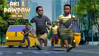 Aki and Paw Paw EPIC Run GAMES, NOW AVAILABLE 👏👏👏