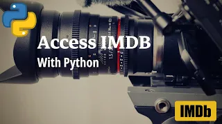 Access IMDB data with python using IMDbPy