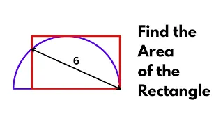 Find the Area of the Rectangle