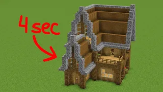 how to build this house in 4 sec