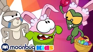 Om Nom Stories - Easter Stir! | Cut The Rope | Funny Cartoons for Kids & Babies | Moonbug TV