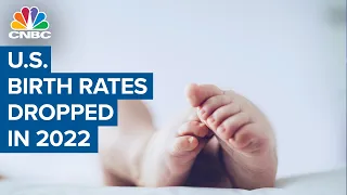 U.S. birth rates dropped in 2022