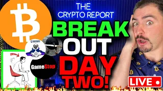 GameStop SHORT SQUEEZE DAY TWO! (Bitcoin FEAR!) Meme Coin Mania CONTINUED!