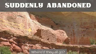 I Found Past Ancient Life & Ruins, hiding in Alcoves 1000 yrs. | Trekking Native American Villages