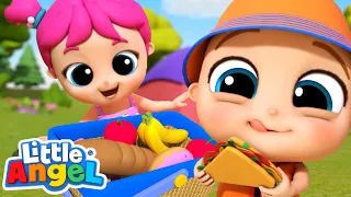 The Lunch Song with Baby John and Princess Jill! | Healthy Habits | Kids Cartoons and Nursery Rhymes