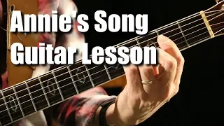 Annie's Song John Denver Guitar Lesson Tutorial